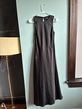 Express Black Sleeveless Maxi Dress